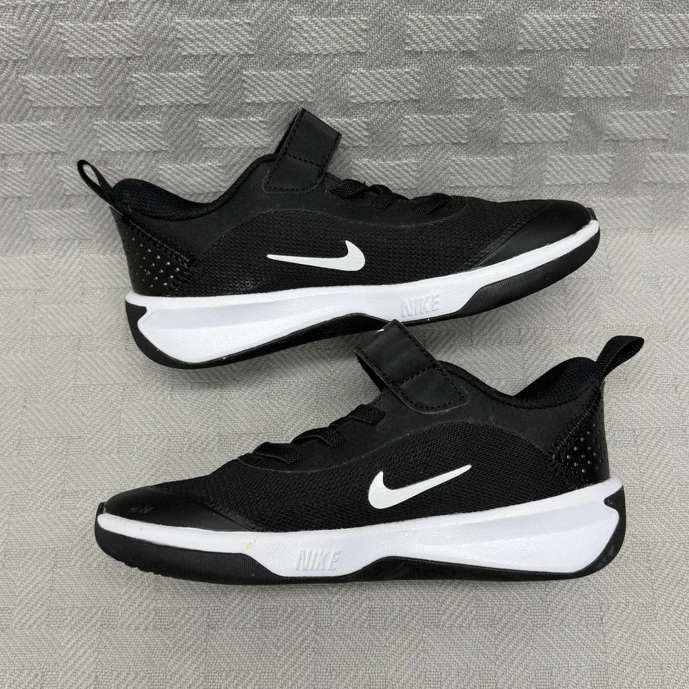 Nike Shoes‎ Unisex Kids Size 12C Black White Mesh Low Top Sneakers DM9026-002